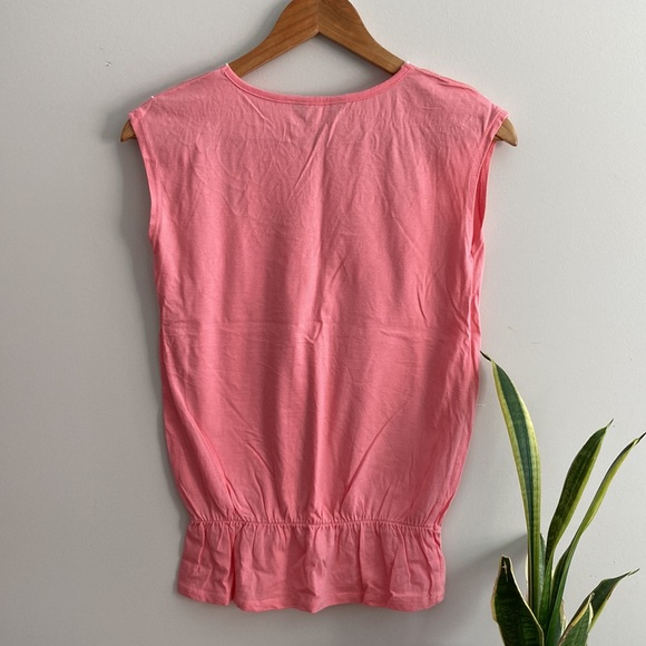 Dorothy Perkins, Pink Lace Flower Top, XS/2 - Picture 2 of 6